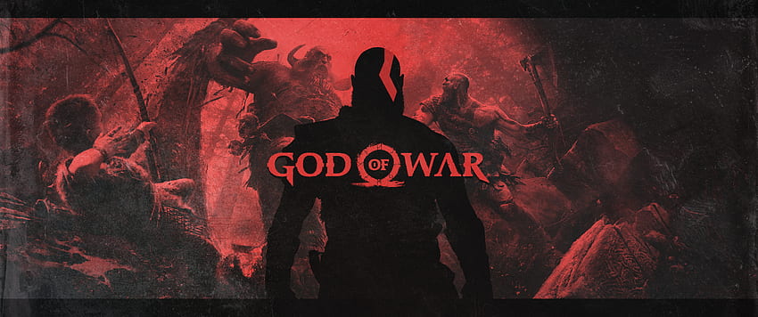 GOD OF WAR 4 []. Art dessin, Illustration, 3440X1440 Witcher HD wallpaper