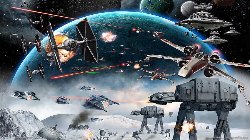 Star Wars Uzay, Uzay Savaşı HD duvar kağıdı
