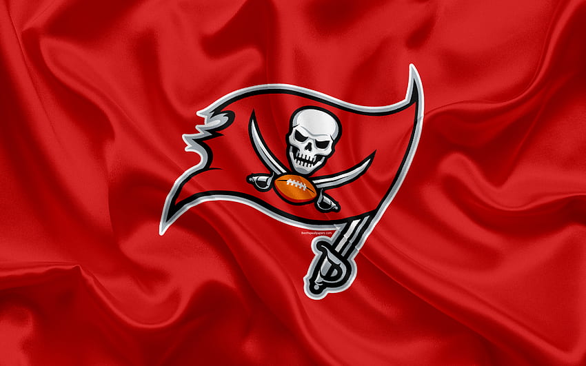 Tampa Bay Buccaneers, American football, logo, emblem, NFL, National Football League, Tampa, Florida, USA, National Football Conference for with resolution . High Quality HD wallpaper