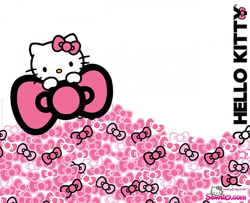HELLO KITTY WHITE kreskówka kot koty kotek dziewczyna dziewczyny 1hkitty gra komiksowa., Hello Kitty Punk Tapeta HD
