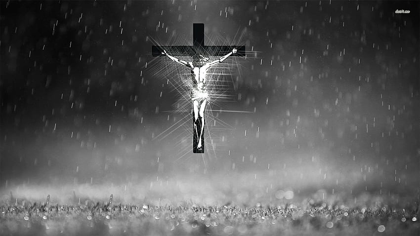 Jesus 3D For Mobile, Blue and Black Cross HD wallpaper