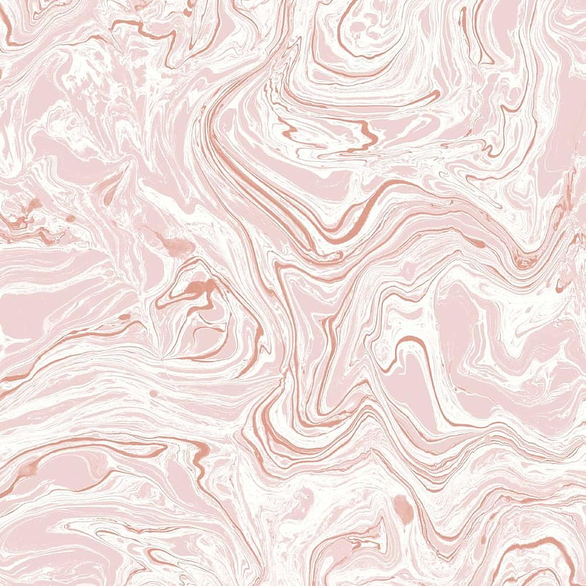 Marble Effect - Flow Blush & White - Woodchip, Yellow Marble HD phone wallpaper