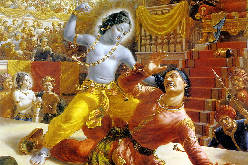 Mahabharat - Kansa Krishna - - , Arjun Mahabharat HD wallpaper