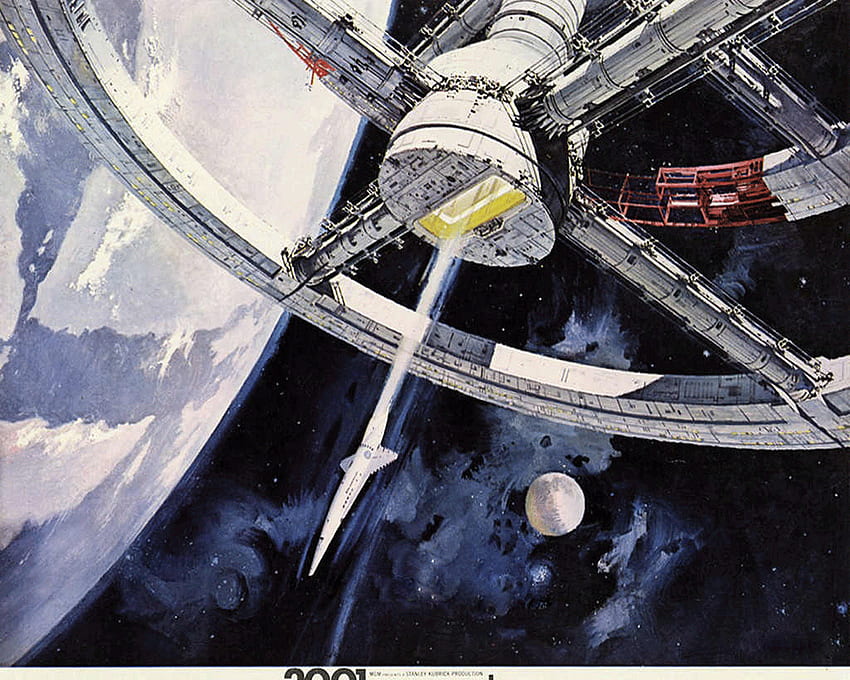 2001 A Space Odyssey HD wallpaper