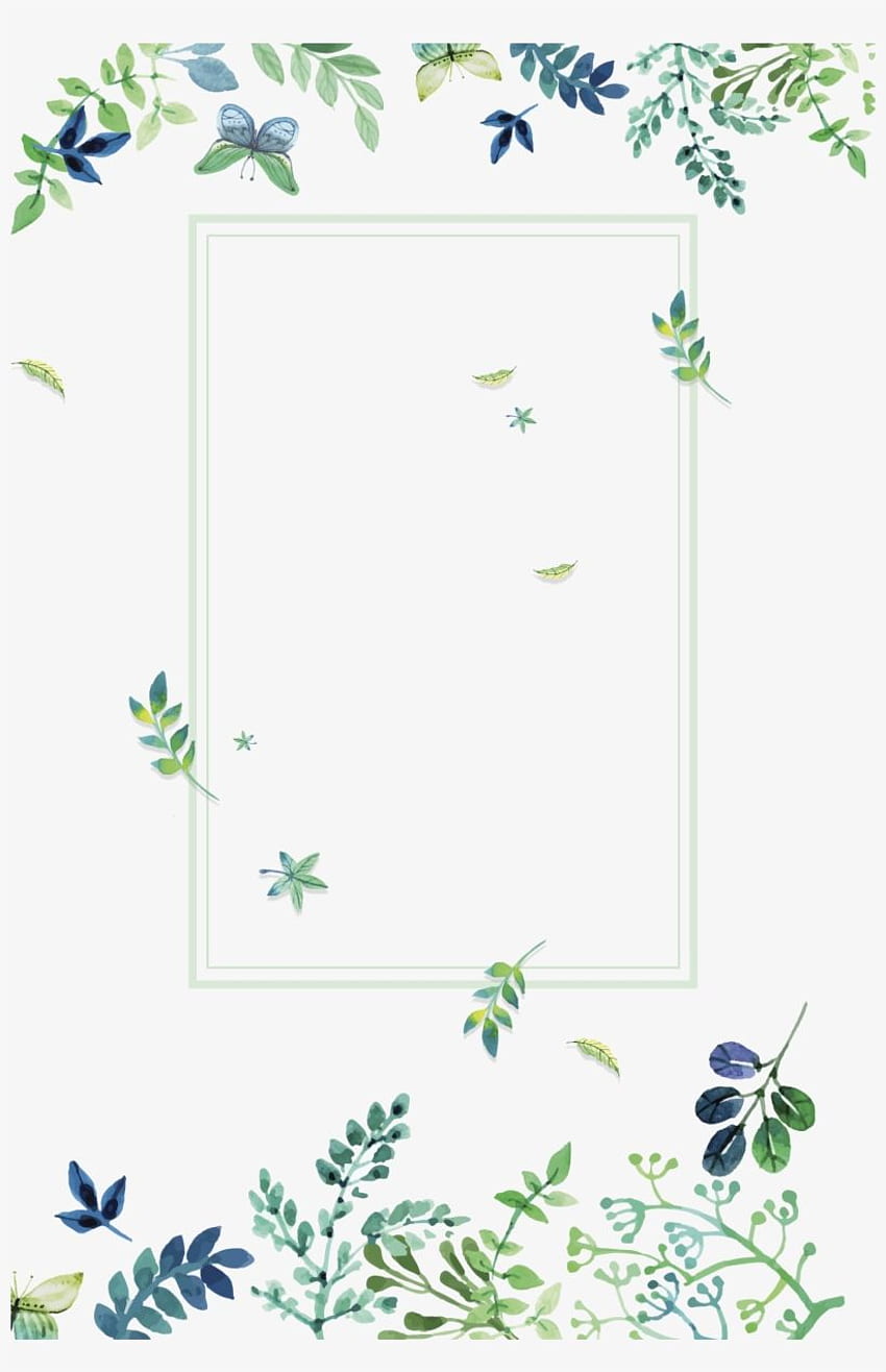 Flores, iPhone, Fundo - Aquarela Flores Verdes Png - PNG, Aquarela Girassol Papel de parede de celular HD