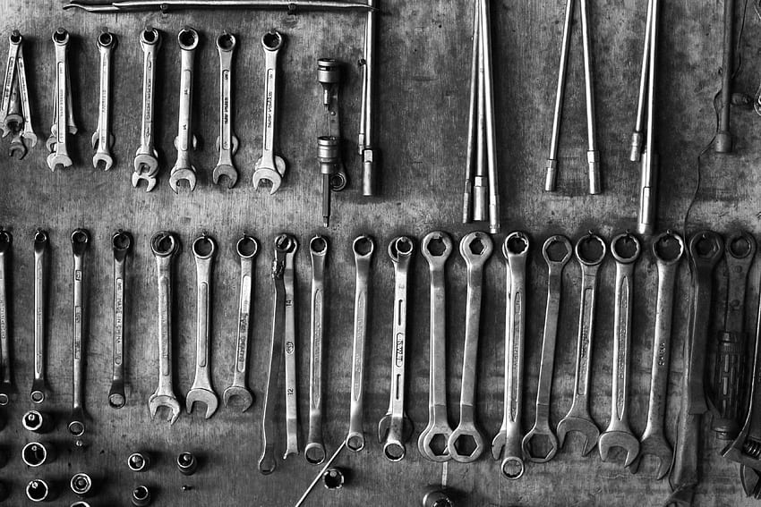dark, dirty, tools, wrench and background HD wallpaper