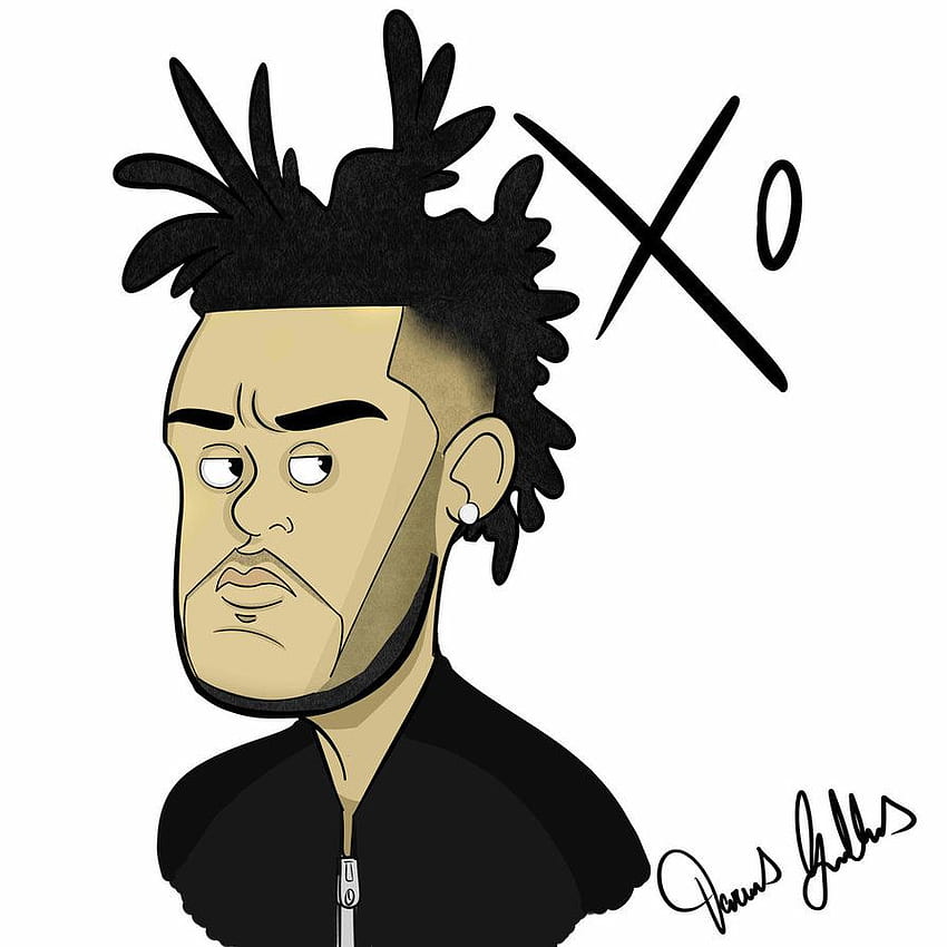 The Weeknd 2, The Weekend Cartoon HD phone wallpaper | Pxfuel