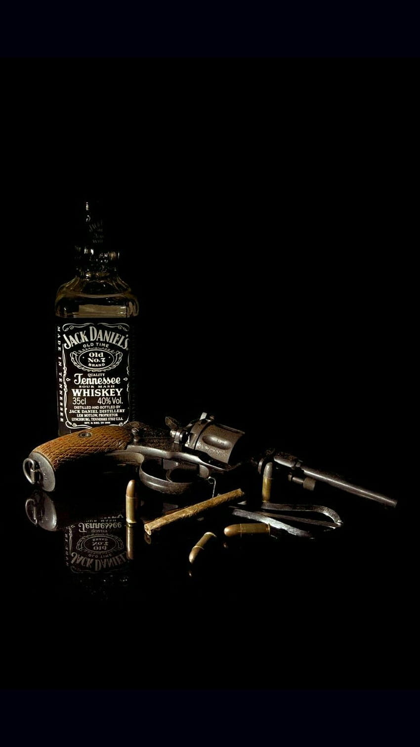 Jack Daniel's Whiskey Sour Mash Old No. 7 Black Label - Tapeta na telefon HD