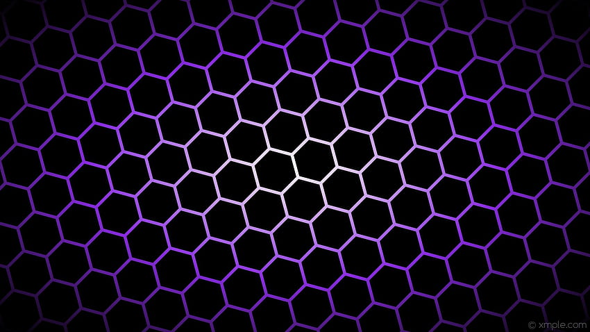 Black Hexagon, Purple Hexagon HD wallpaper