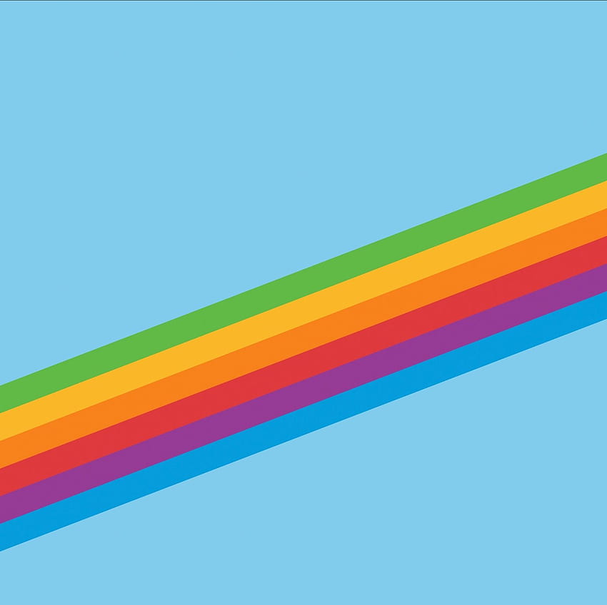 Blue Rainbow Stripe. Rainbow , Ios 11 , Apple logo iphone, Rainbow OLED ...