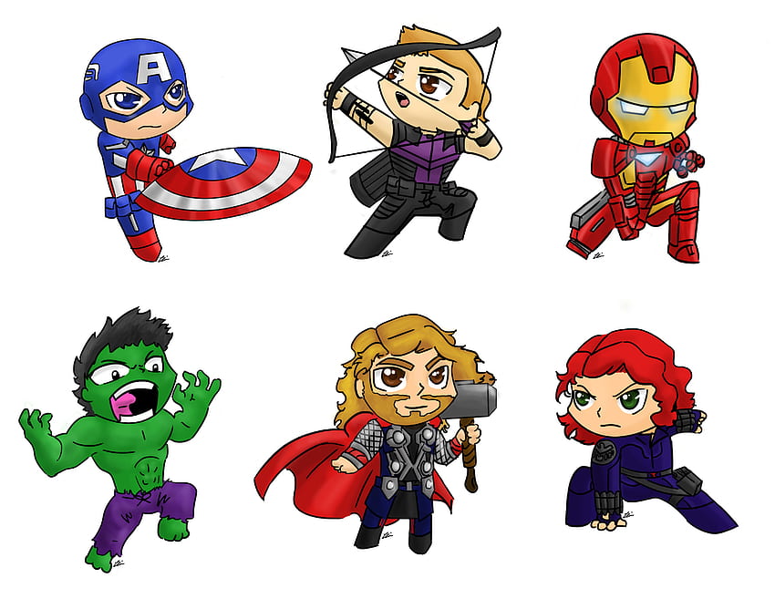 Baby Avengers Png & Baby Avengers.png Przezroczyste, urocze Avengers Tapeta HD