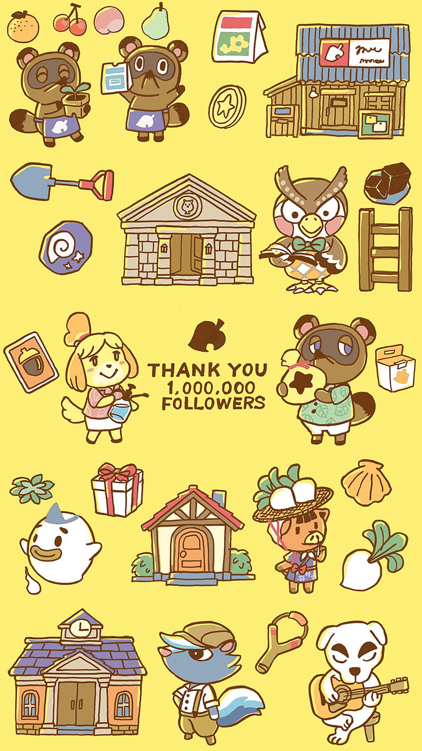 Get Animal Crossing: New Horizons Phone & Created From New Official Artwork - Animal Crossing World HD phone wallpaper
