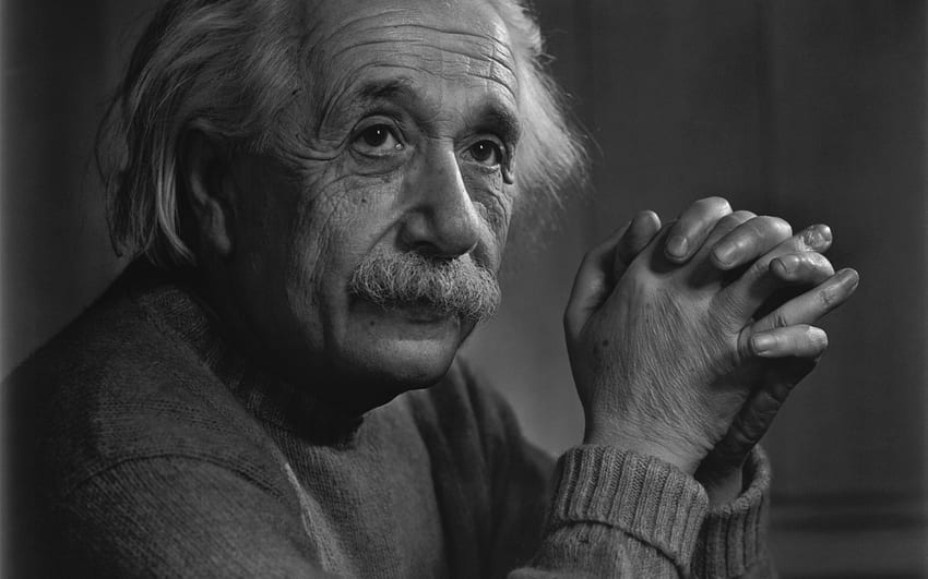 Алберт Айнщайн, теория на относителността, физика, немски, мислител, теоретичен физик, гений HD тапет