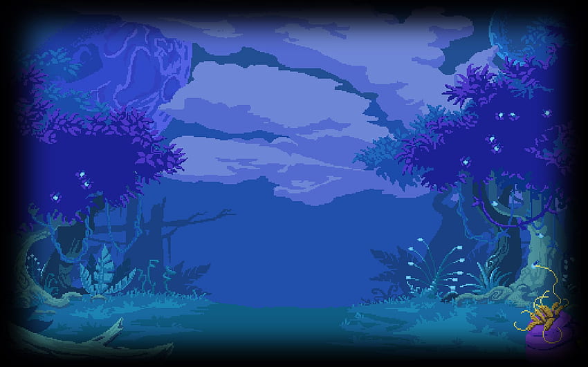 Steam Community - Guide - Best Pixel Art Background, Pixel Art Blue HD wallpaper