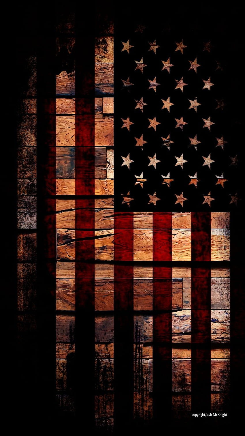 Iiii:),. Amerikanische Flagge, Amerikaner, USA, dunkle amerikanische Flagge HD-Handy-Hintergrundbild