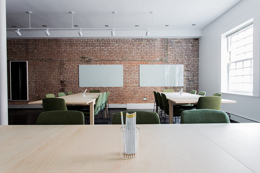 Mobília e sala de reuniões respiro New York City, sala de conferências papel de parede HD