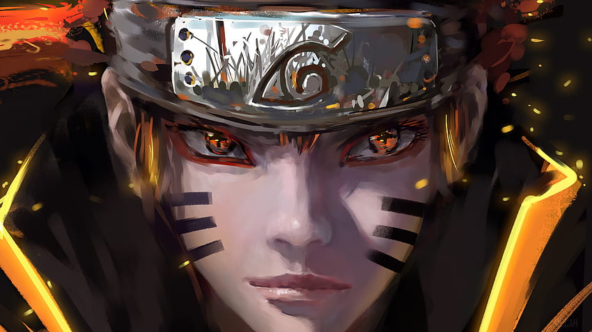 Naruto Uzumaki, Bijuu Sage Mode, Naruto Anime, Anime - Mocah, Naruto Mode Kurama HD wallpaper Naruto Uzumaki, Bijuu Sage Mode, Naruto Anime, Anime - Mocah, Naruto Mode Kurama HD wallpaper