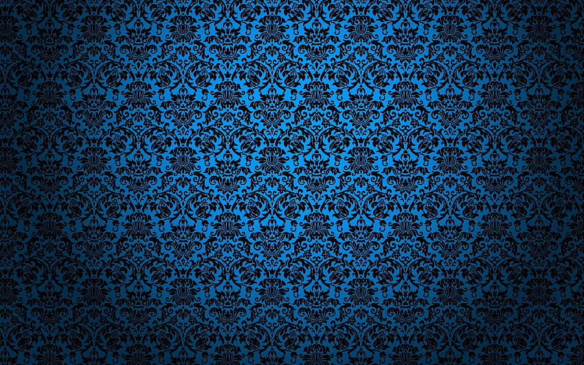 Texture, Vintage Blue Texture HD wallpaper