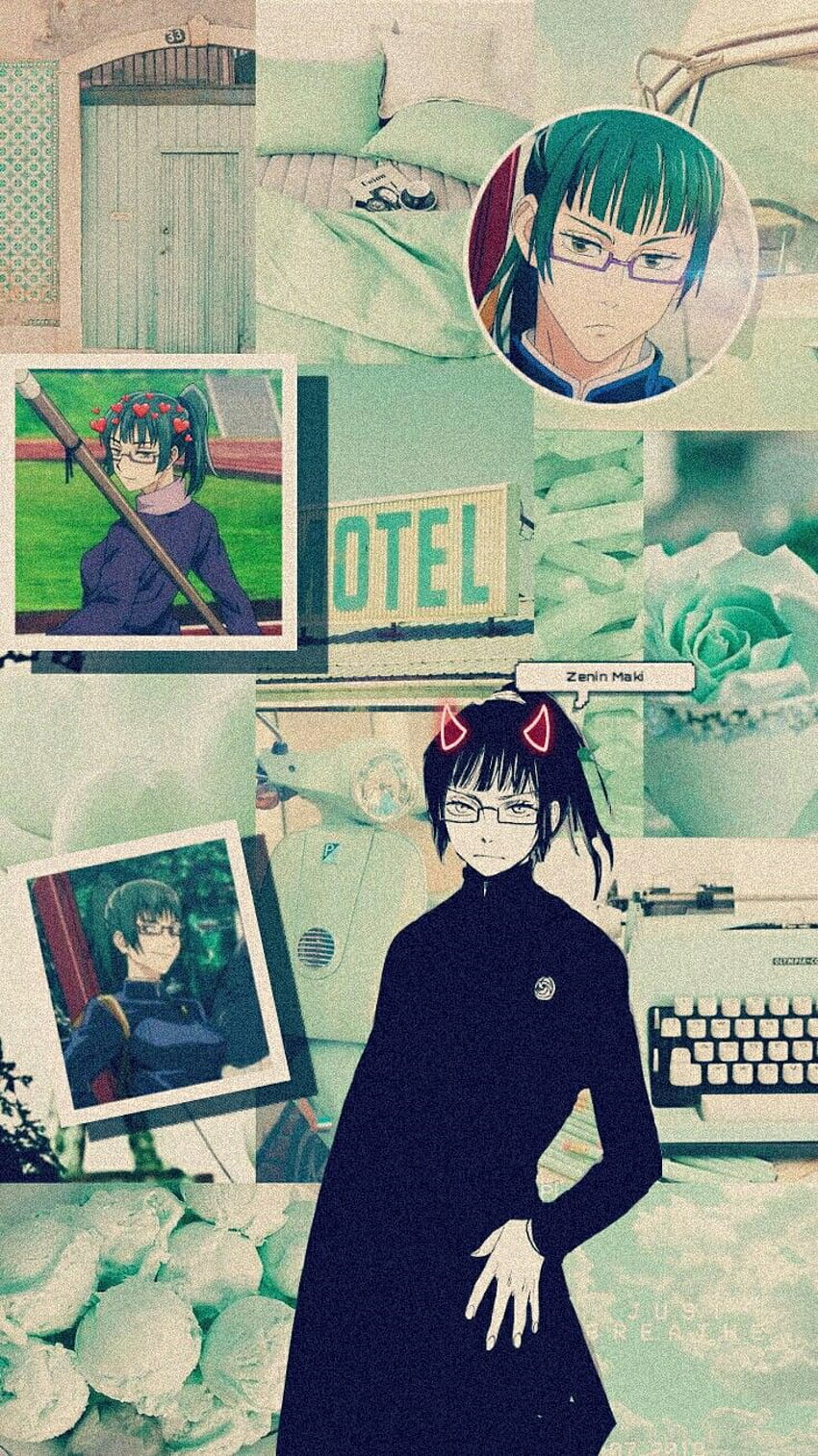 Zenin Maki . Otaku , Anime , Aesthetic anime HD phone wallpaper