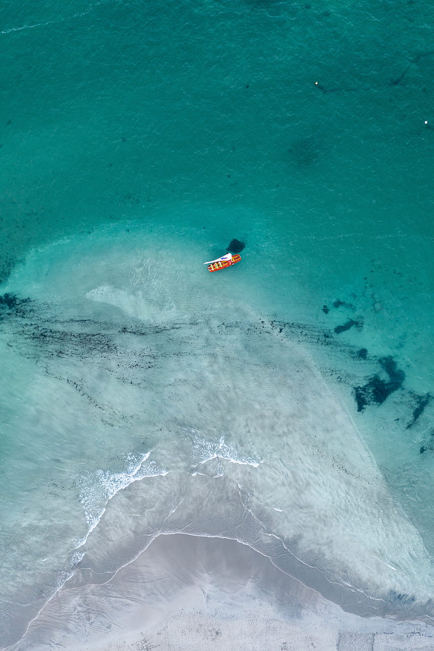 물, 위에서 보기, 기타, 바다, 보트, 범선, Sailfish HD 전화 배경 화면