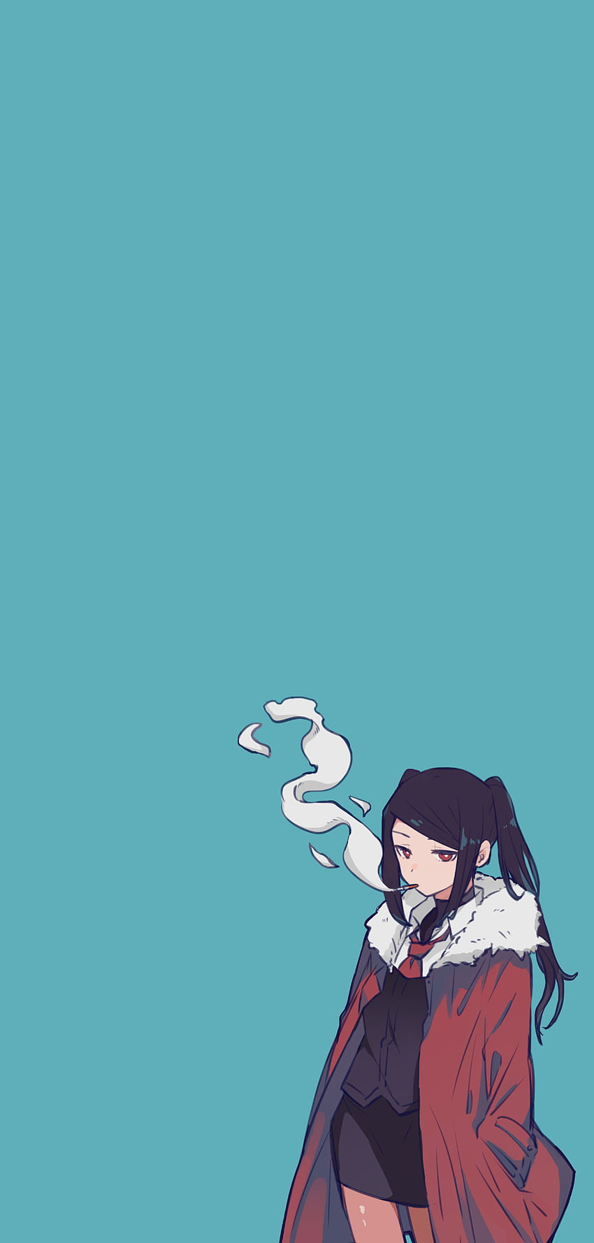 Anime Women Smoking , Anime Girl Smoke HD phone wallpaper