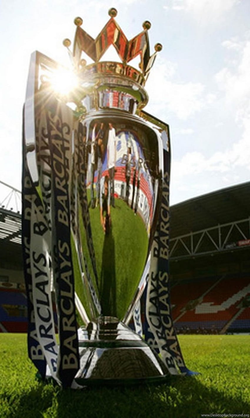Barclays Premier League Trophäenhintergrund HD-Handy-Hintergrundbild