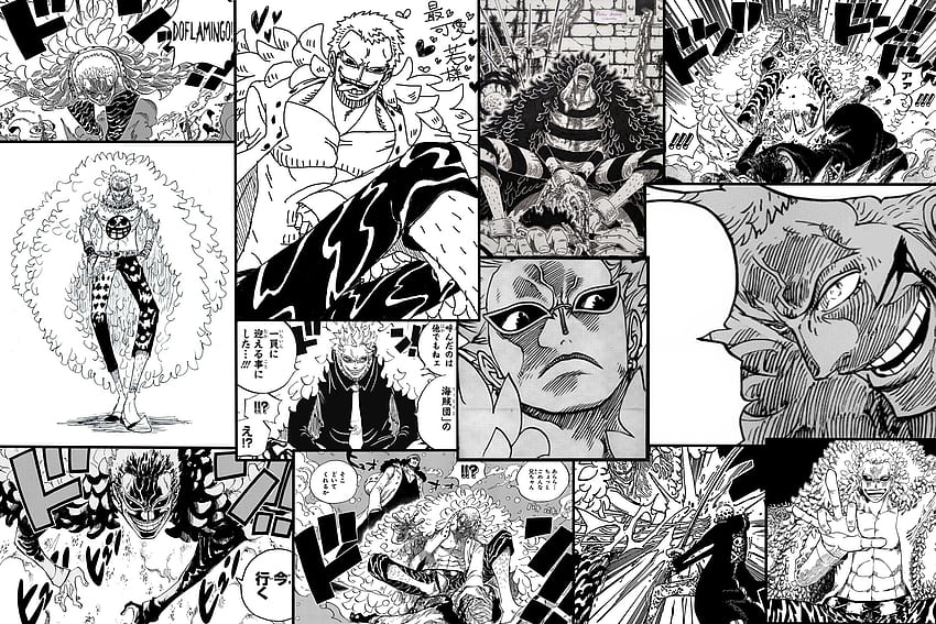 Manga Doflamingo, OnePiece Wallpaper HD