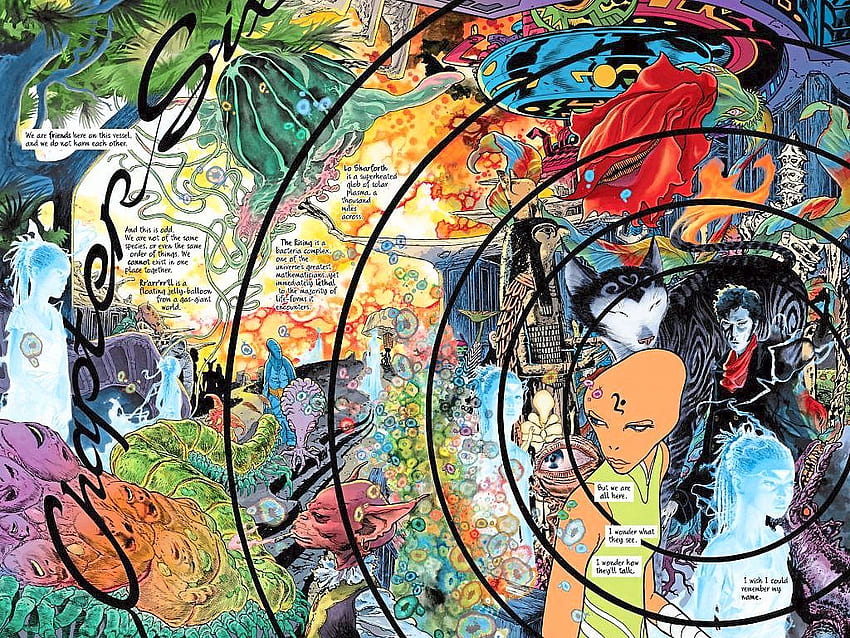 The Sandman: Overture - olağanüstü olay örgüsü, çarpıcı sanat. Yıldız, Delirium Sandman HD duvar kağıdı