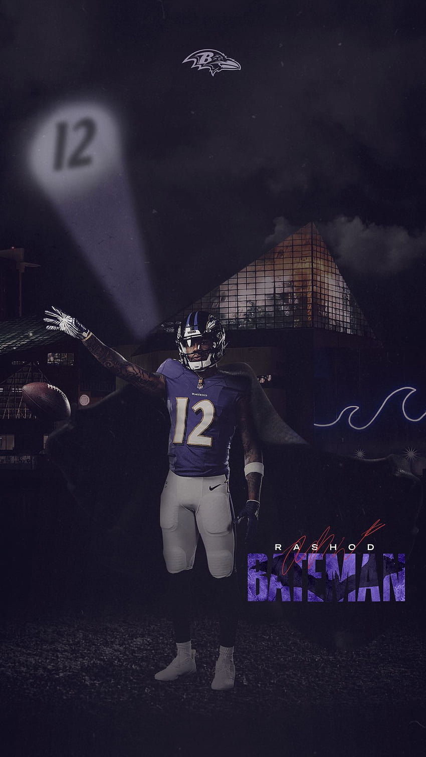 kuzgunlar Baltimore Ravens, NFL Futbol Oyuncuları HD telefon duvar kağıdı