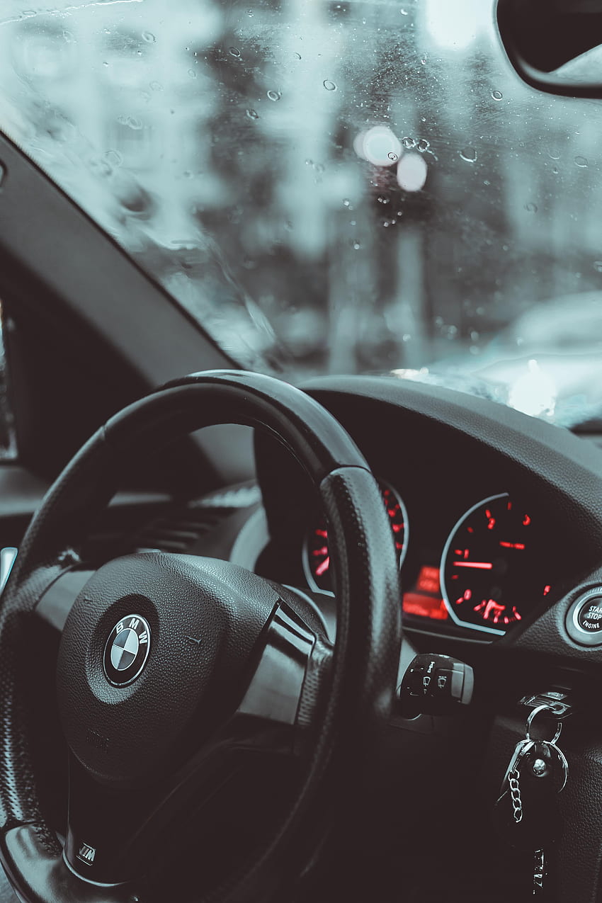 Bmw, Cars, Car, Steering Wheel, Rudder, Speedometer HD phone wallpaper