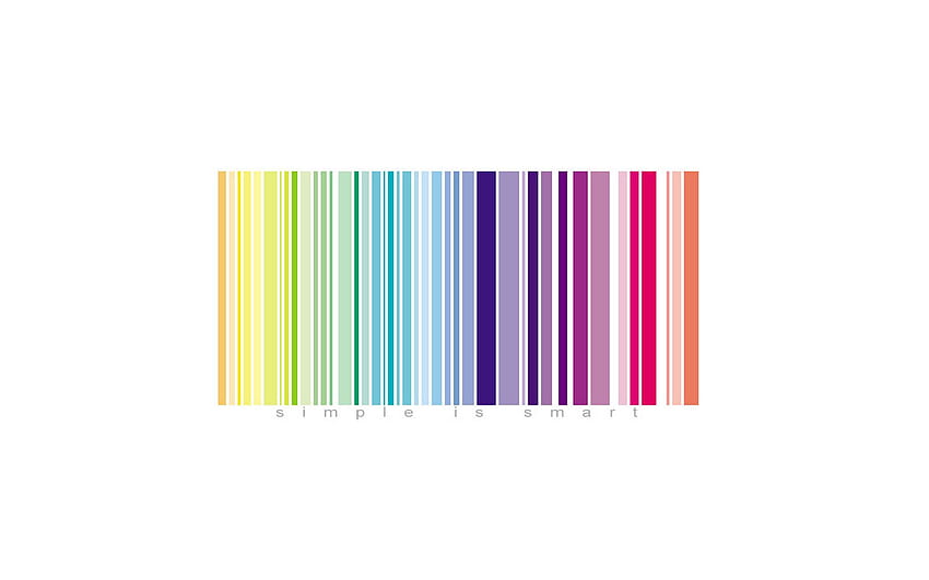 colorful bar code. Barcode design, Coding, Rainbow quote, Barcode Cute HD wallpaper
