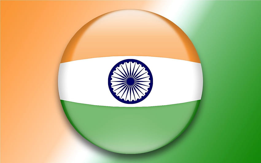 Bandiera indiana Mobile 3D 2018, Tiranga Sfondo HD