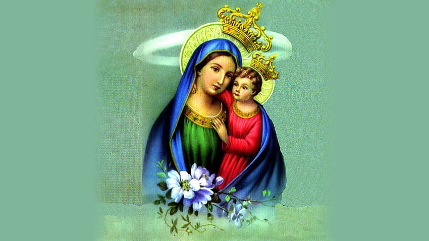 Virgin Mary, Mother of God HD wallpaper