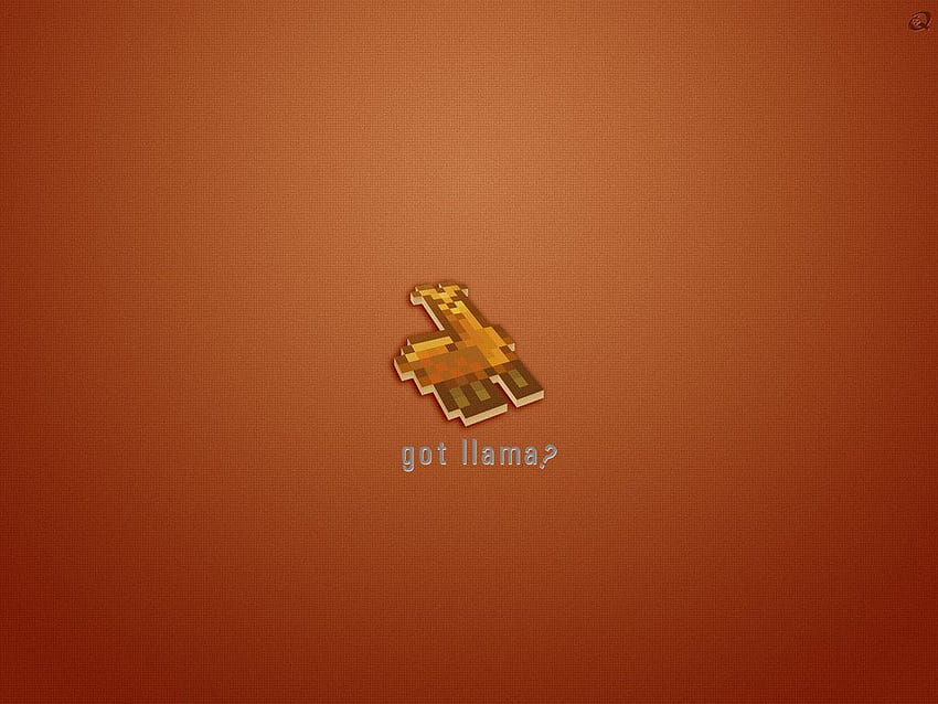 Got Llama 3D Minimalistic By Quen Quen HD wallpaper