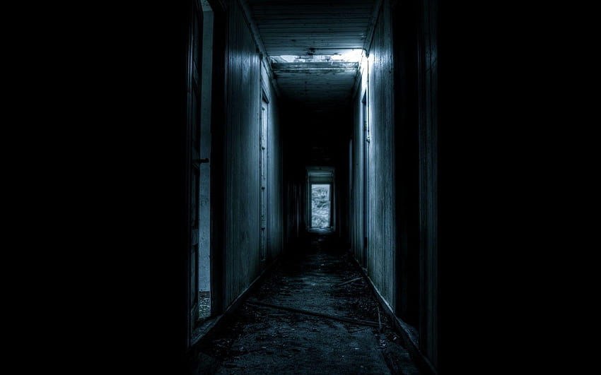 Straszny, podziemny, ściany, przedpokój, przerażający, jasny - rozdzielczość:, przerażający korytarz Tapeta HD