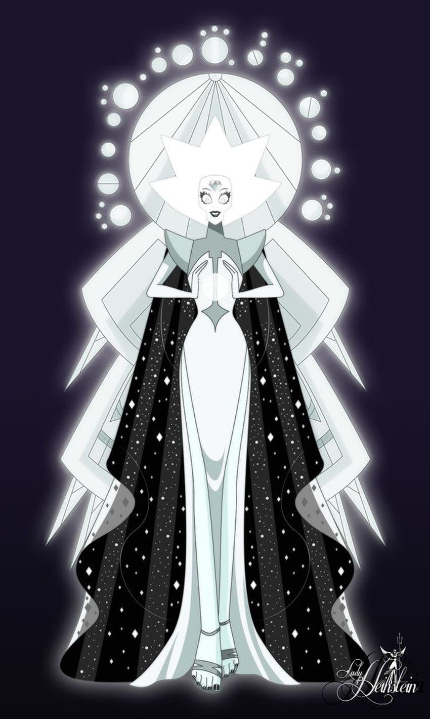 Long Live White Diamond by LadyHeinstein. Steven universe diamond, Steven universe fanart, White diamond steven universe HD phone wallpaper