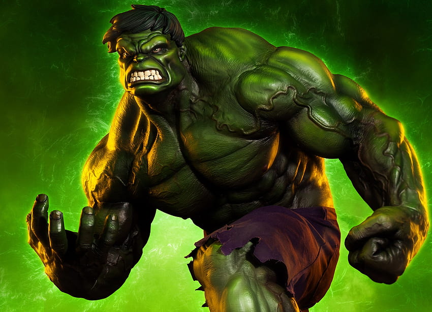 Statue Sideshow Green Hulk au format Premium et informations sur la commande – Marvel Toy News, Hulk Love Fond d'écran HD