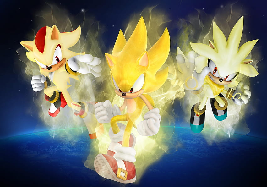 Sonic, Shadow, Silver the Hedgehogs - Other & Anime Background Wallpapers  on Desktop Nexus (Image 818607)