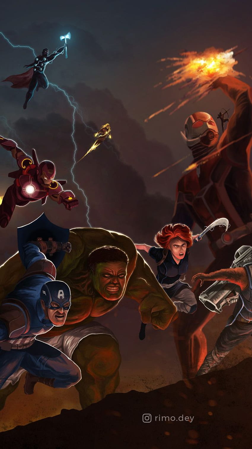 Avengers Endgame Assemble iPhone 6, iPhone 6S, iPhone HD phone wallpaper