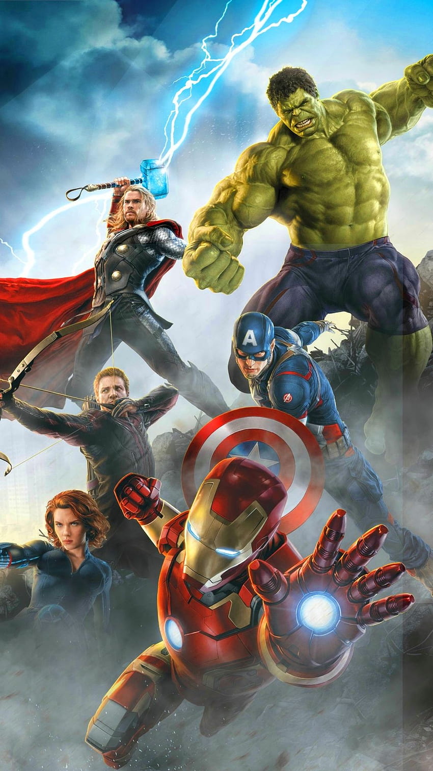 Thor Marvel's Avengers 4K Ultra HD Mobile Wallpaper