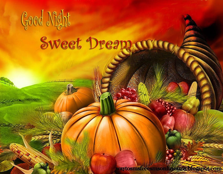Now a day, Good Night Greetings card is very popular to all of us, Popular Thanksgiving HD wallpaper