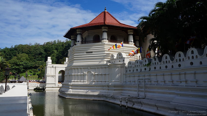 Sri Lanka - Pattirippuwa, Sri Dalada Maligawa (Kuil Relik Gigi Suci), liburan K. Sri lanka, kemasan liburan, paket wisata, Kandy Sri Lanka Wallpaper HD