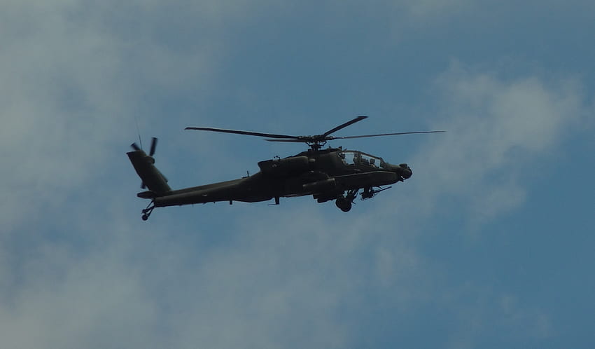 Helikopter Apache, Apache, helikopter, śmigłowiec Tapeta HD