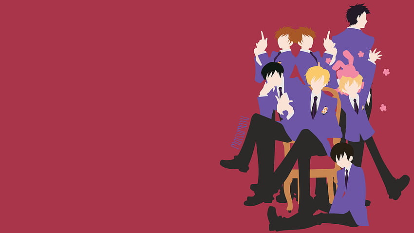 Kyoya Ootori and Background, Hikaru and Kaoru HD wallpaper | Pxfuel