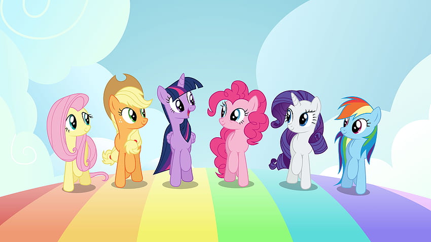 My Little Pony: O Filme, Spike, Rainbow Dash papel de parede HD