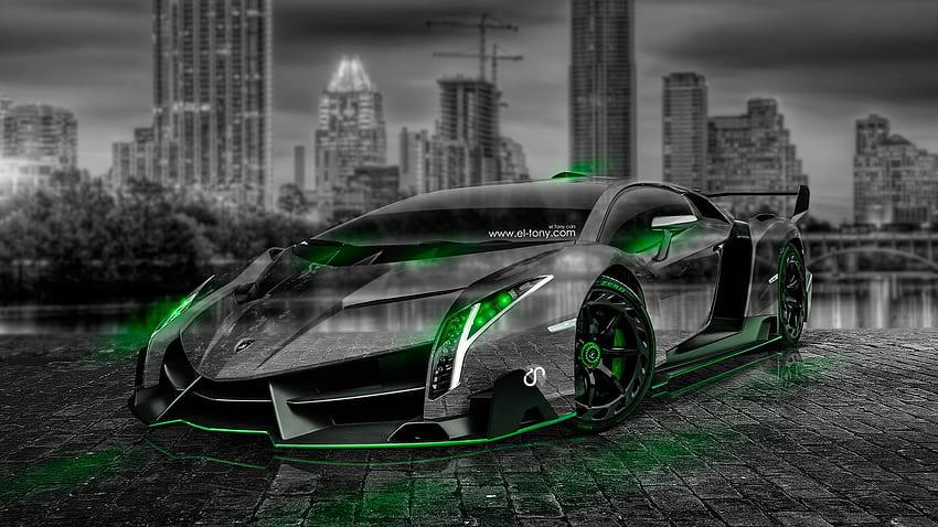 Lamborghini Veneno Roadster Arka Planı HD duvar kağıdı