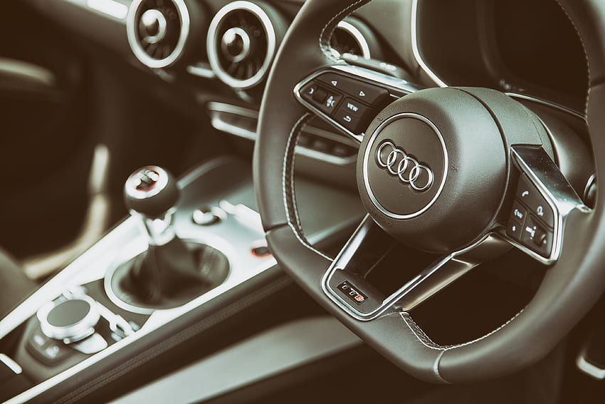 Audi, Interior, Cars, Steering Wheel, Rudder, Tts HD wallpaper