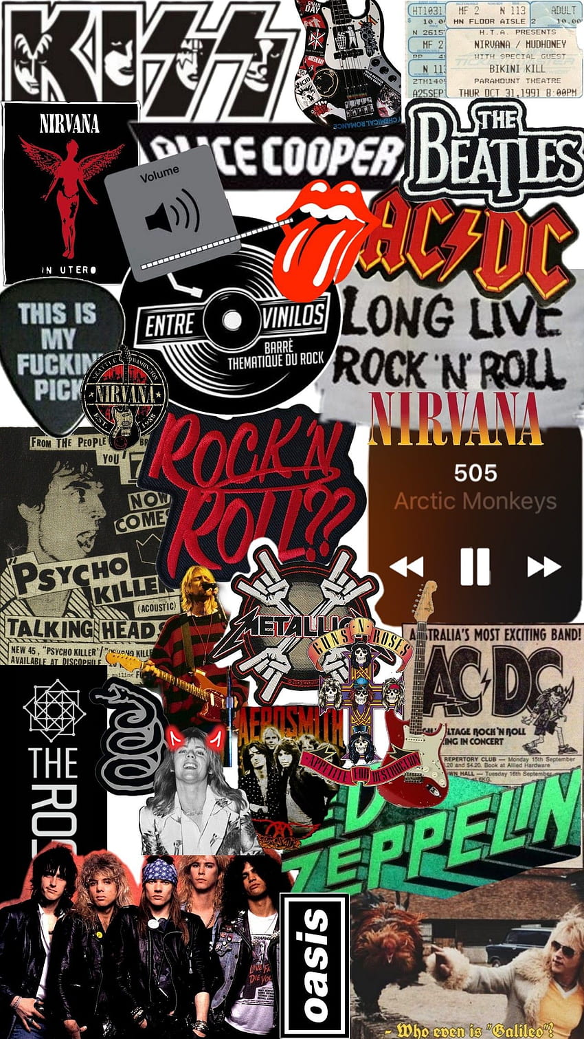 Rock'n'roll. Edgy , Pop art , Banda , Rock Poster Papel de parede de celular HD