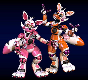 Lolbit X Fredbear por AsktheMangles.deviantart no @DeviantArt papel de  parede HD