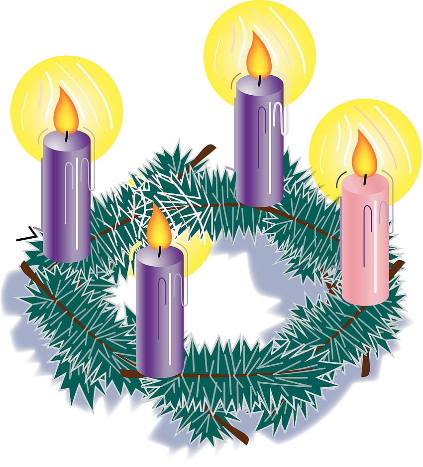 Advent Candles Printable Template  Free Printable Papercraft Templates